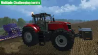 Pagsasaka Traktor kahibangan Simulator 2021 Screen Shot 1