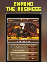 ForgeCraft - Idle Tycoon. Crafting Business Game. Screen Shot 8