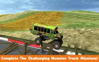 Monster Trucks X: Mega Bus Race Screen Shot 2