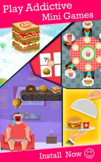 Hungry Fever :Food Games 2020 Screen Shot 1