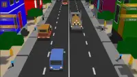 Traffic Racing : Blocky Screen Shot 0