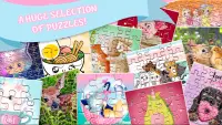 Puzzles: game for girls Screen Shot 0