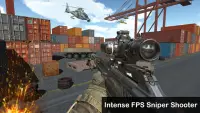 Armée militaire Sniper Jeux de tir: tir FPS Screen Shot 3