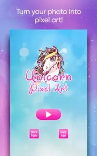 Unicorn Number Coloring - Pixel Art No.Draw Screen Shot 4