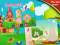 Permainan puzzle putri kecil - game edukasi Screen Shot 5