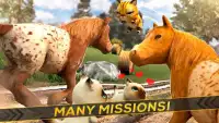 Pony und Kätzchen 3D Bauernhof Screen Shot 7