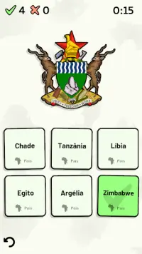 Países da África -Quiz: Mapas, Capitais, Bandeiras Screen Shot 5