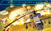 Greve aérea helicóptero exército - apache gunship Screen Shot 0