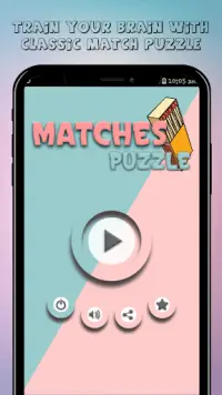 Matches Puzzle - Solve the Matchstick,Match Puzzle Screen Shot 0