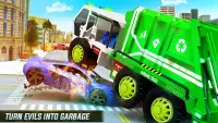 Hippo Robot Garbage Truck Robo Screen Shot 0