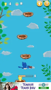 Desy Bird Jump Screen Shot 2