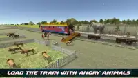 गुस्सा जानवरों ट्रेन परिवहन Screen Shot 5