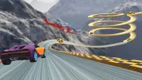 Mega Ramp Stunt Car Games 2020 🏎 Motu Game Screen Shot 0