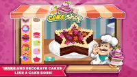 Cake Shop for kids - Cooking Games for kids Screen Shot 1