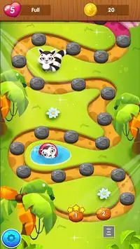 Bubble Shooter Racoon Screen Shot 1