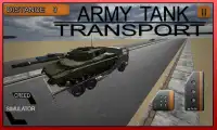 Army Tank Transportasi Sim Screen Shot 0