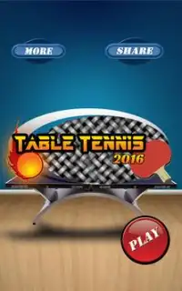 टेबल टेनिस 2016 Screen Shot 0