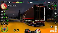 Nyata kota Kargo Transpor Sim Screen Shot 1