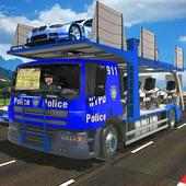 Polizei Roboter Bike Truck Sim