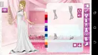 العاب بنات تلبيس عرائس فساتين زفاف ومكياج جديدة Screen Shot 3