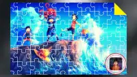 Anime Jigsaw Puzzle Permainan: Luffy Puzzle Anime Screen Shot 3