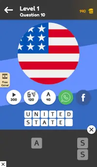 Flag & Country Quiz: Trivia Game, World Flags 2020 Screen Shot 0