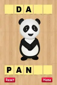 Animals Spelling Game for Kids Screen Shot 1