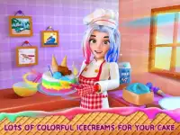 Unicorn Ice Cream Cake Maker : Sweet Dessert Shop Screen Shot 11
