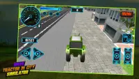 Drive Tractor in City Simulator Screen Shot 3