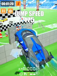 Ultimate Ramp Car Jumping: Impossible Car Crash Screen Shot 11