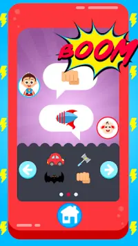 Baby Superhero Mega Phone Screen Shot 2