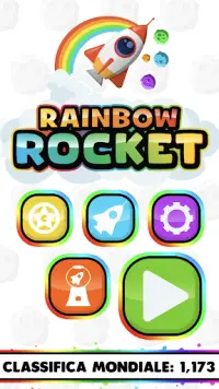 Rainbow Rocket Screen Shot 3