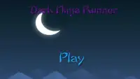 Dark Ninja Runner Screen Shot 0