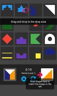 Colorful Shapes Puzzle Screen Shot 3