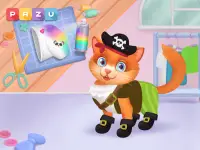 Cat game - Pet Care & Dress up Games for kids Screen Shot 6