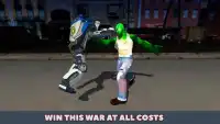 Superheroes vs Robots City Rescue Fighting Screen Shot 3