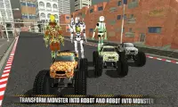 US Army Monster Robot Battle: Transform Robot Game Screen Shot 0