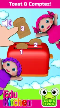 Jeux de cuisine pour enfants -Preschool EduKitchen Screen Shot 2