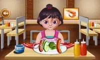 Restaurante kids food maker Fun Jogos de Culinária Screen Shot 5