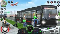 Juegos de simulador de autobús Screen Shot 1