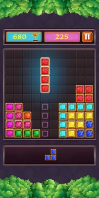 Glow Block Puzzle Games - Jewel Blitz Games Screen Shot 0