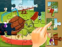 jigsaw puzzle miễn phí trò chơi cho trẻ em Screen Shot 3
