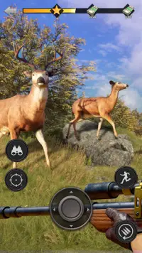 Mundo de cazadores de ciervos: choque de caza Screen Shot 0