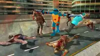 Amazing Superheroes VS Zombies Battle Screen Shot 2