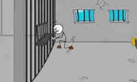 Stickman Escaping the Prison :Think out of the box Screen Shot 1