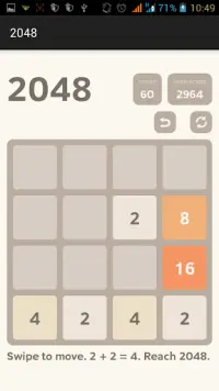 2048 Screen Shot 1