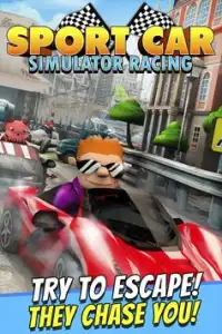 Sport Car Simulator Racing Screen Shot 0