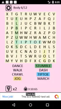 Word Search by Krapps Screen Shot 0