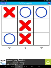 Impossível Tic Tac Toe Screen Shot 2