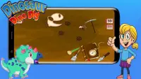 Digging Games - Find Dinosaurs Bones FREE Screen Shot 1